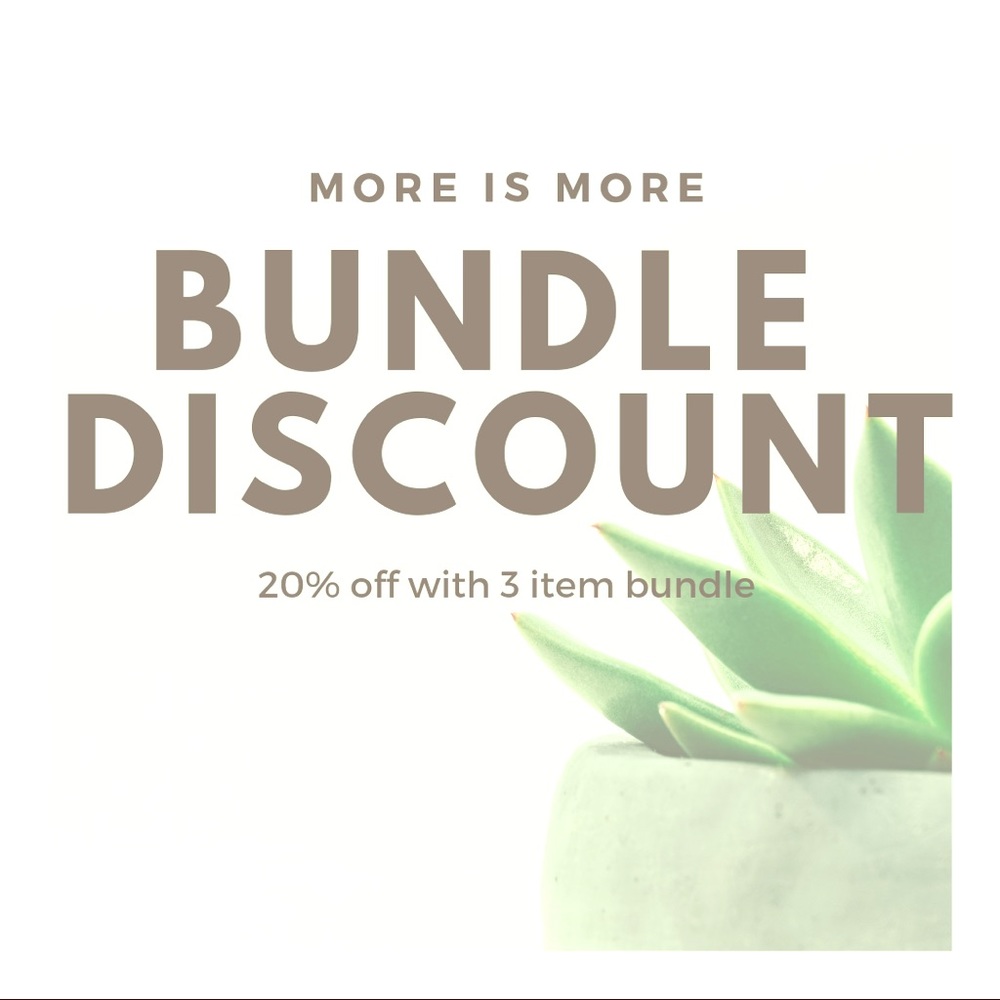 BUNDLE DISCOUNT